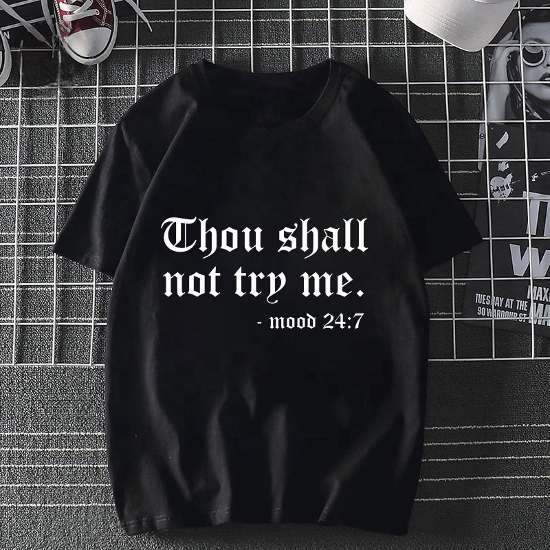 Wholesale Harajuku Melanin Black Girl Oversized Graphic 100% Cotton Custom Printed Woman Tshirts and Tops