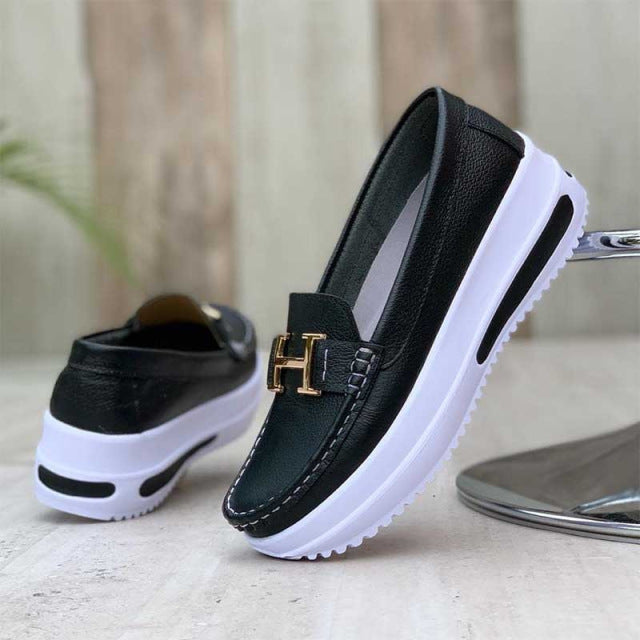 Spring New Platform Comfortable Women's Sneakers Fashion Lace Up Casual Little White Shoes Women Increase Vulcanize Shoes