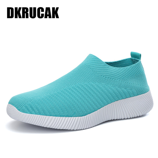 2020 Mesh Women Sneakers Breathable Women Flat Shoes Lightweight Casual Shoes Ladies Lace-up Deportivas Mujer Chaussures Femme