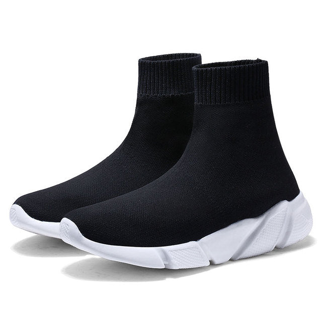 MWY Socks Running Shoes Women's Sneakers Sports Shoes for Women Man Breathable Casual Elasticity Platform Vulcanize Ankle Boots