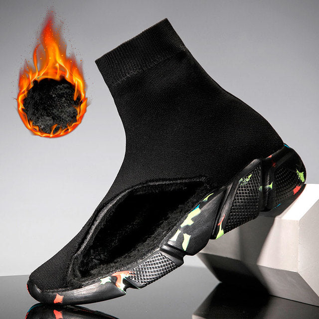 MWY Socks Running Shoes Women's Sneakers Sports Shoes for Women Man Breathable Casual Elasticity Platform Vulcanize Ankle Boots