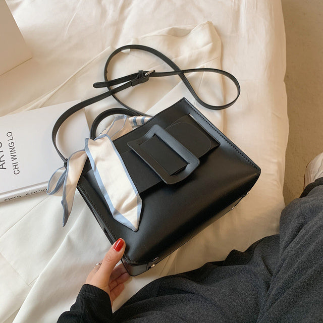 Beibao small bag women 2021 new fashion ribbon small tote bag leisure simple handbag messenger bag