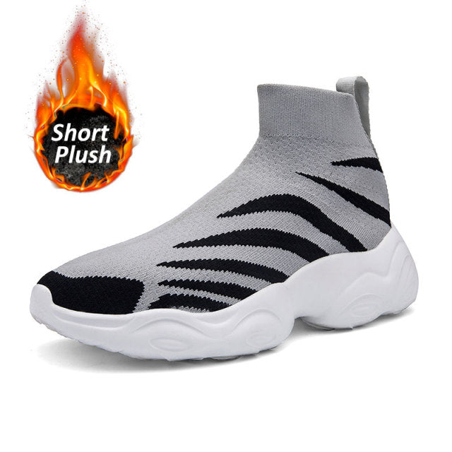 MWY Socks Running Shoes Women's Sneakers Sports Shoes for Women Man Breathable Casual Elasticity Platform Vulcanize Ankle Boots