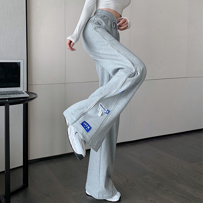 Flared Oversize Mom Baggy Jeans Woman High Waist Pants for Women Korean Fashion Jean Large Women's Denim Shorts Wide Leg Pant