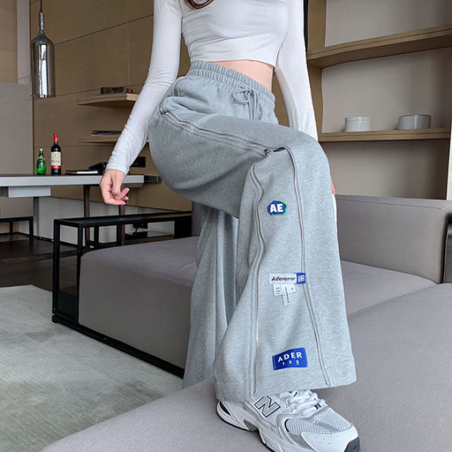 Flared Oversize Mom Baggy Jeans Woman High Waist Pants for Women Korean Fashion Jean Large Women's Denim Shorts Wide Leg Pant