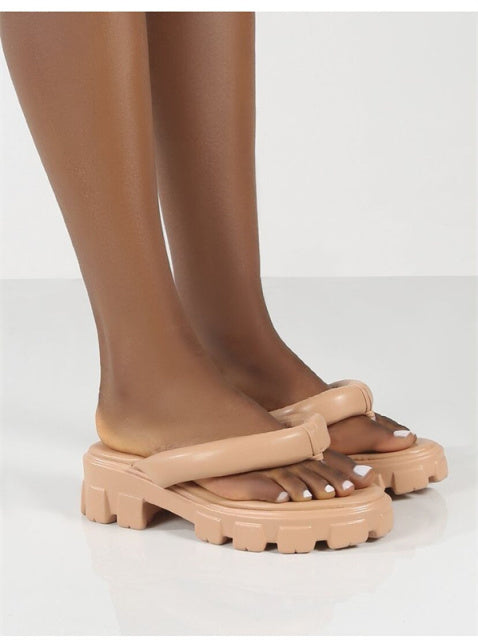 Outdoor Slippers Women 2022 New Autumn Fashion Wedges Casual Flip Flops Dress Platform Shallow Sport Slides Low Heels Sandals